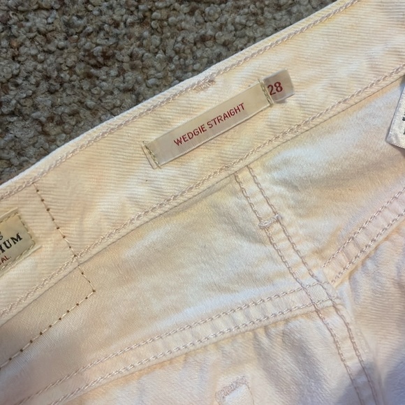 Levi’s Wedgie marbled peach sz 28 - Picture 3 of 4